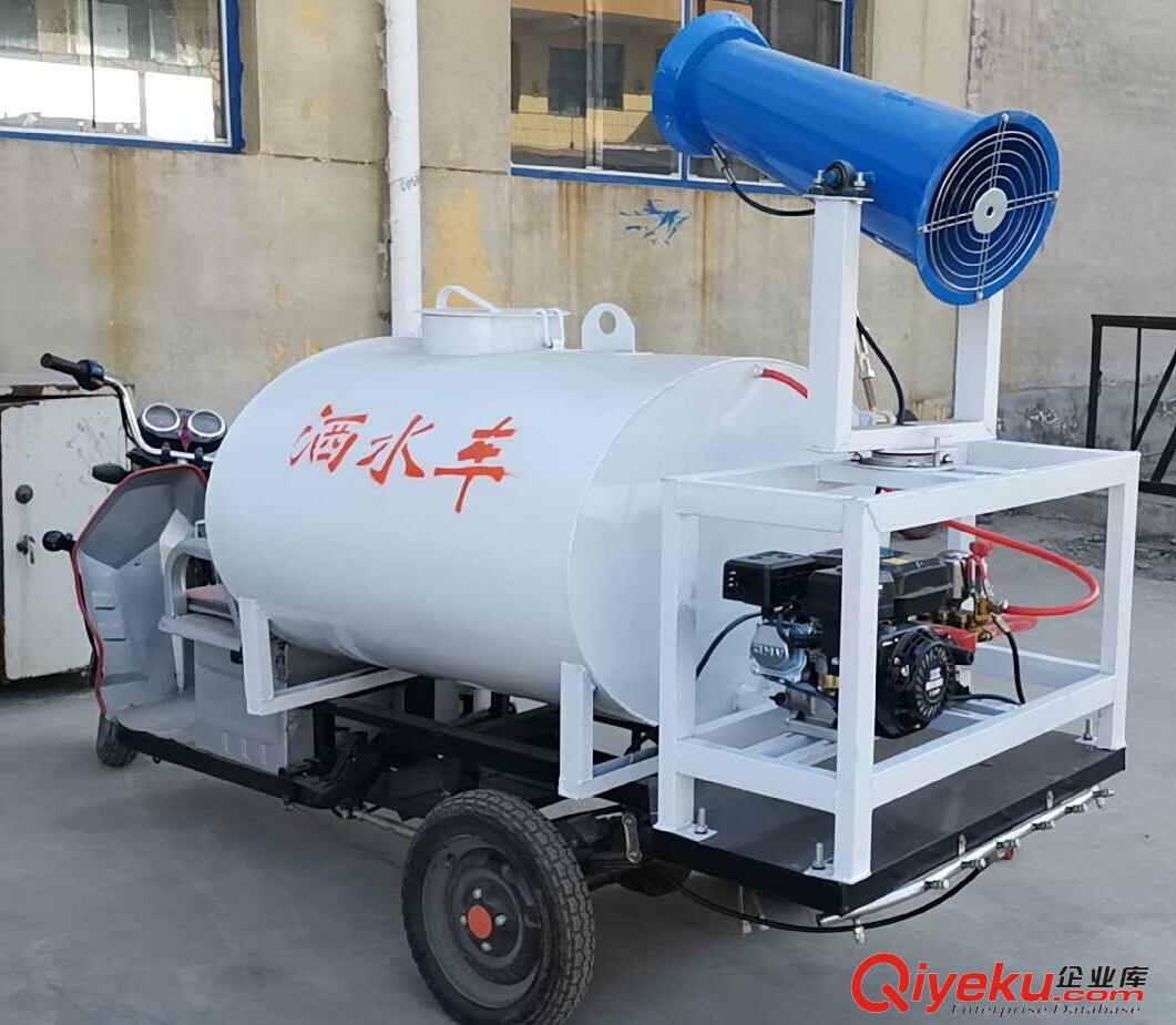 推薦山東銳鋼1立方噴霧灑水車 電動灑水車原始圖片3