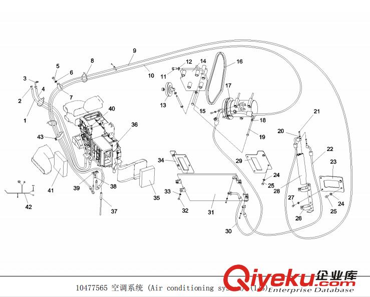 供應三一原廠SY235C9液壓挖掘機A831213050000膠管原始圖片2