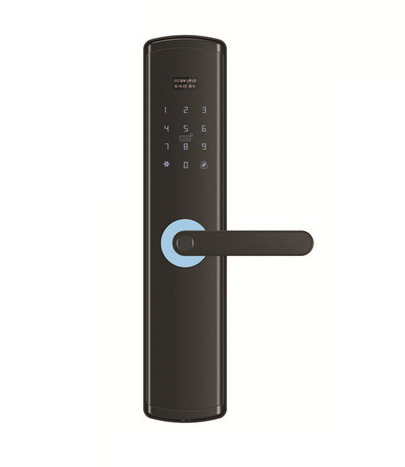 P1-Aluminum alloy fingerprint lock (Dumb black) 